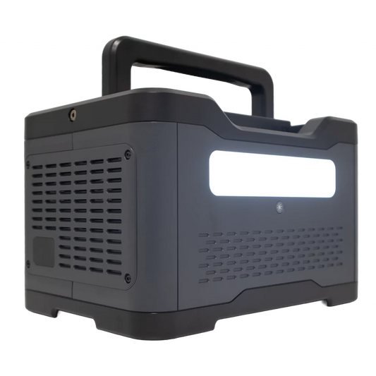 SENCI Lithium LPS 1152Wh Power Station med 1500W (3000W) sinus inverter