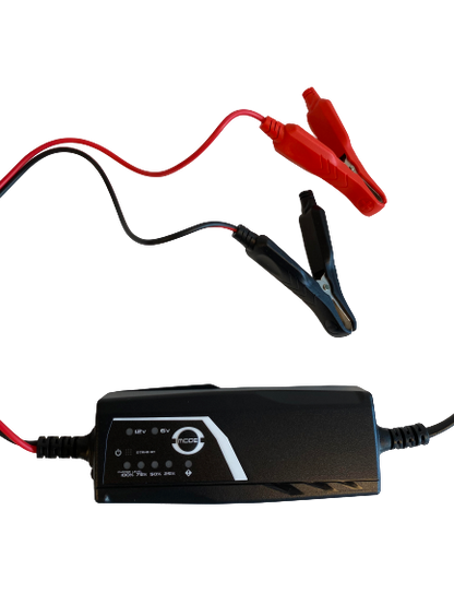 Lemania Batterilader 6/12V 1,1A Elektronisk shown in product view