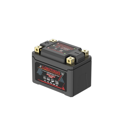 LOKITHOR Lithium MC Batteri 12V 3Ah - 113x70x85mm - Bluetooth - Heat shown in product view