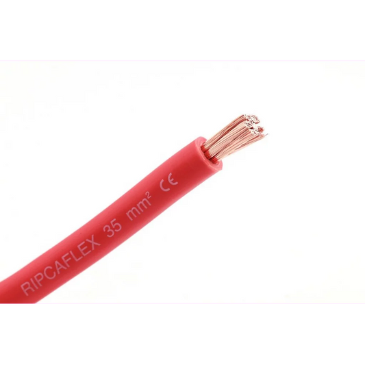 Batterikabel 25mm2 - Rød shown in product view