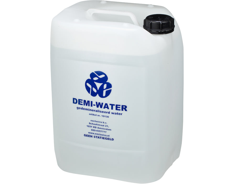 Batterivann 20L (Demineralisert) shown in product view