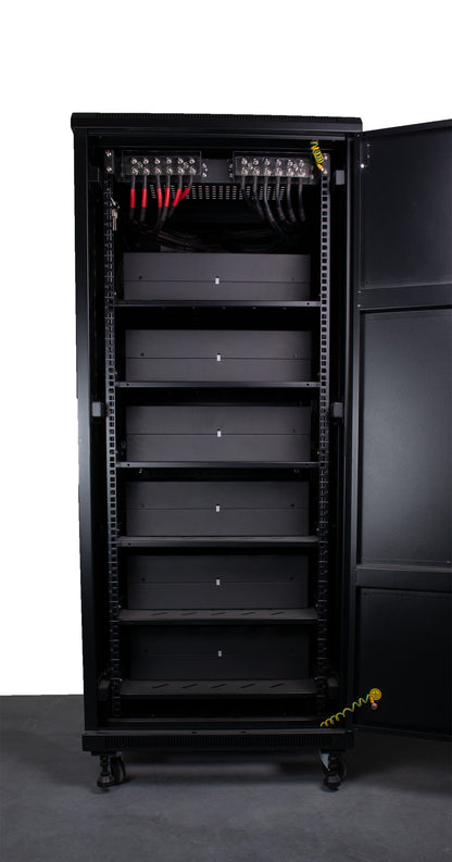 Skanbatt Kabinett/Batteriskap For Lithium Rackmoduler 3U shown in product view image 3