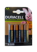 Duracell Rc Sc Nimh 4/Hr6 Aa - 4 Pakning
