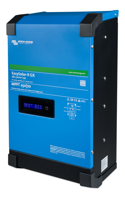 Victron Easysolar-Ii Gx 48/3000/35-32 Mppt 250/70 shown in angle view