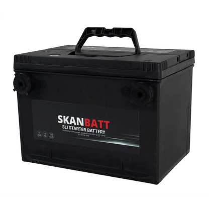 SKANBATT SLI Startbatteri 12V 70AH 770CCA (260x174x185mm) +L