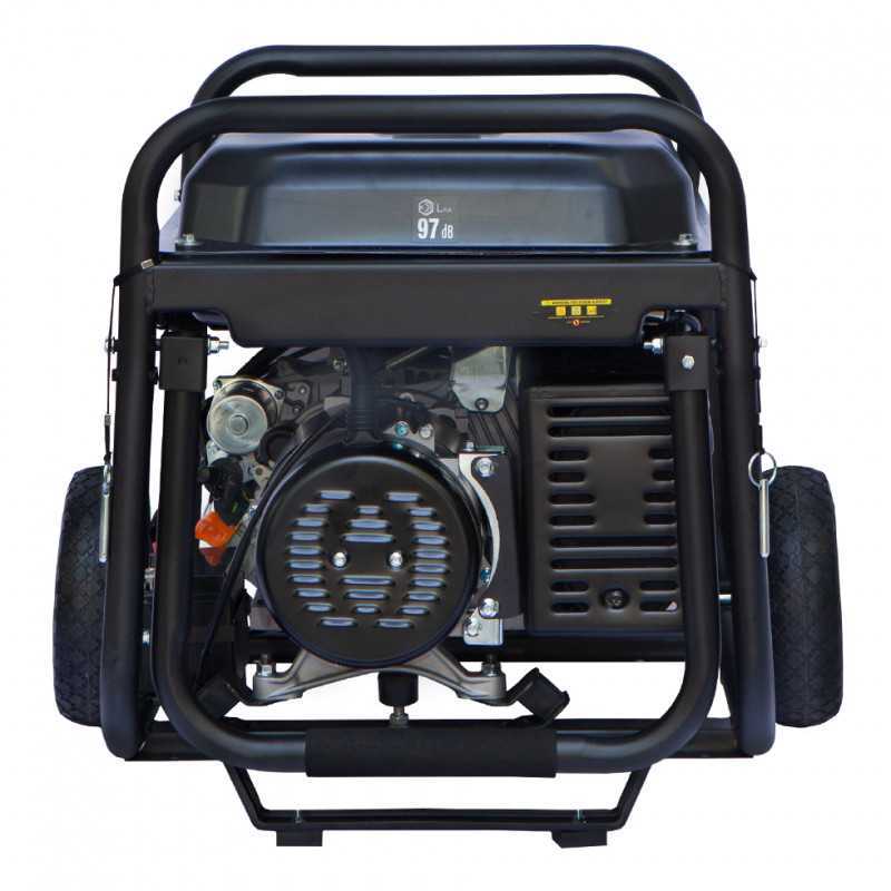HYUNDAI HY10100LEK-T Proff Strømaggregat 8000W - 400V & 230V 1-FAS - elektrisk start - bensin - Image 4