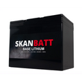 SKANBATT Base Lithium Small - 12V 100Ah 100A BMS - 260x169x211mm - 3 Års garanti