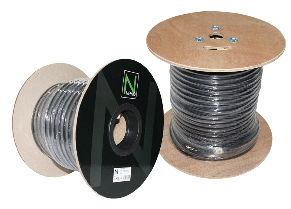 Batterikabel förtennad 70mm2 25m Rulle - Svart