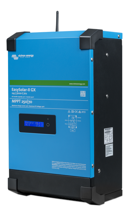 Victron Easysolar-Ii Gx 24/3000/70-32 Mppt 250/70 label detail