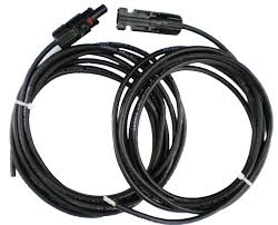 PV Kabel 2x6mm2 5mtr med MC4 kontakter - Image 1