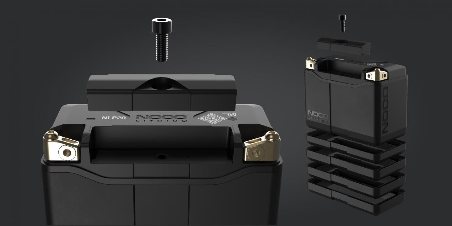 NOCO Lithium MC Batteri 12V 7Ah (89Wh) +høyre - Image 3