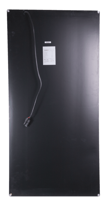 Skanbatt Fleksibelt Solcellepanel 160W - Etfe - 1350X670X3Mm shown in angle view