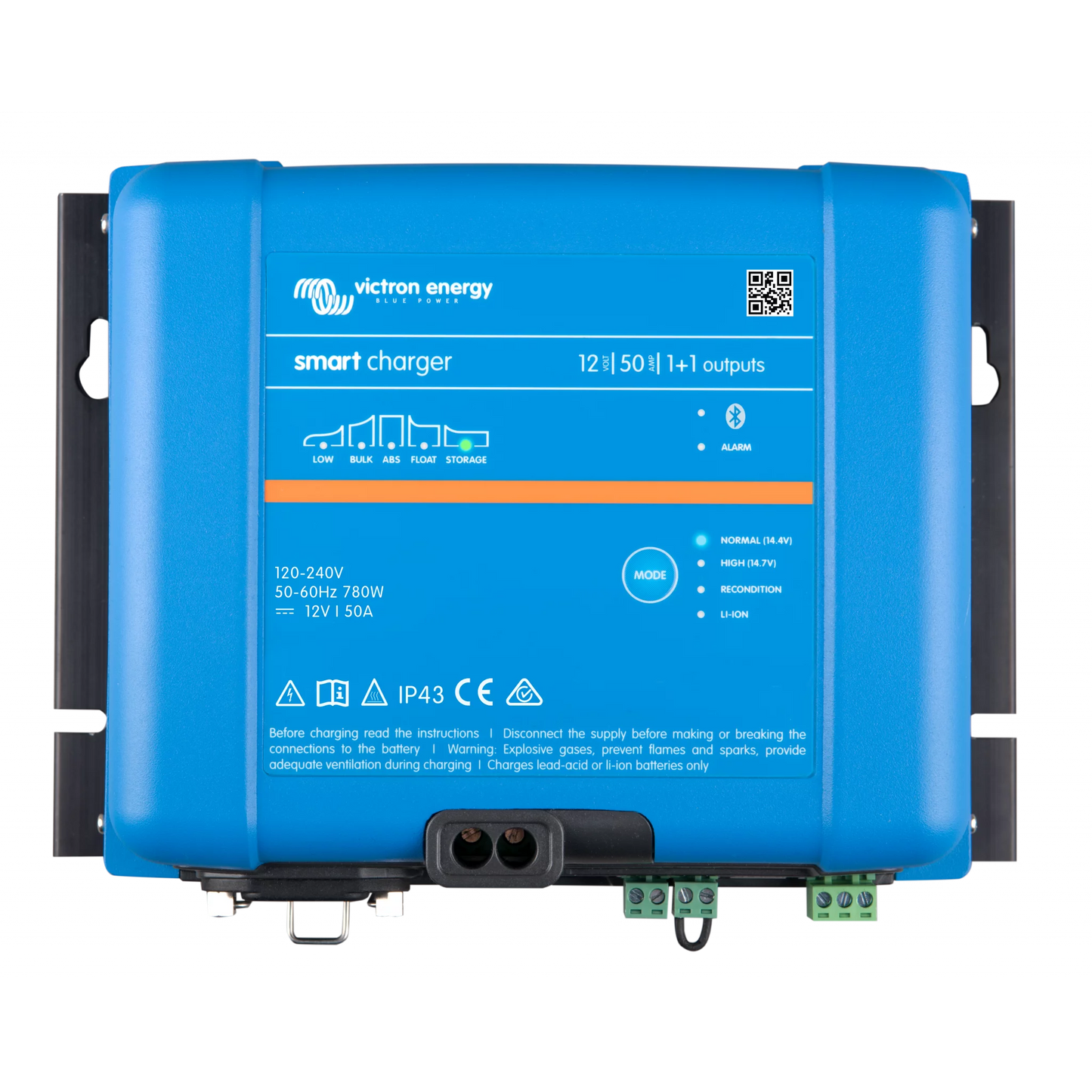 VICTRON Phoenix Smart IP43 Batterilader 12V 50A 1+1 kanaler