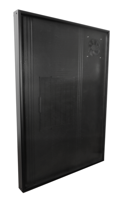 Skanbatt Solventilator Sv-40 - Lcd Display - Motoriserte Ventiler - 98M3/H Luftvolum3 shown in angle view