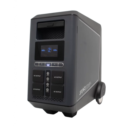 SENCI Lithium LPS 3840Wh Power Station med 3600W (7200W) sinus inverter