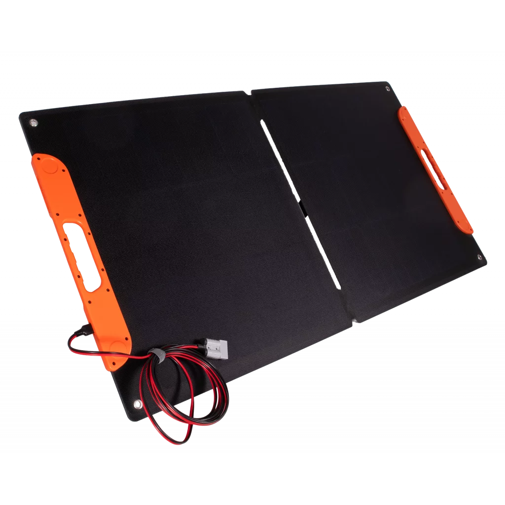 SKANBATT Sammenleggbart Solcellepanel 120W m/USB