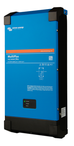 Victron Multiplus C24/2000/50-32 Kombi Inverter Og Lader - Ny shown in angle view