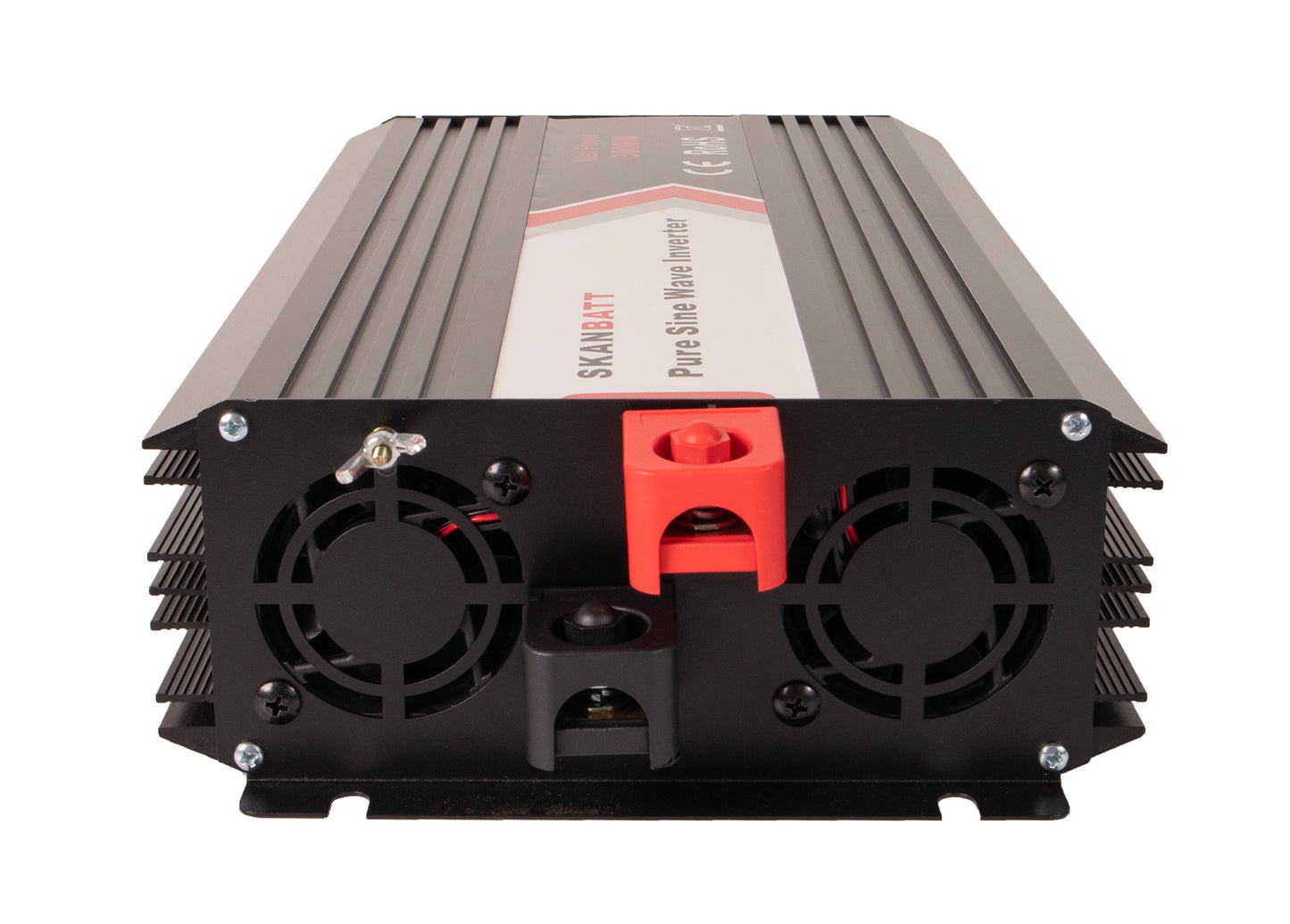 Skanbatt Inverter 24V 3000W (6000W) Ren Sinus M/Trådløs Fjernkontroll