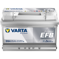 Varta Blue Dynamic Efb Batteri 12V 65Ah 650Cca (278X175X175/175Mm) +Høyre D54