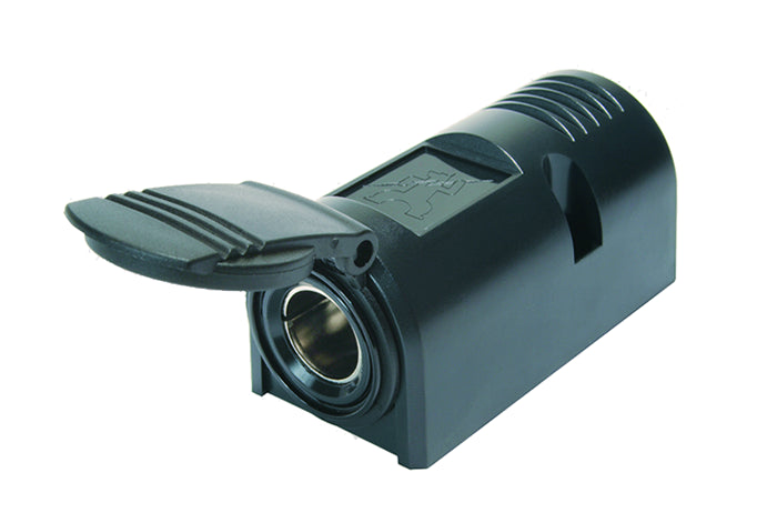 DIN 12/24V Uttak utenpåliggende montering 16A 12-24V - Image 1