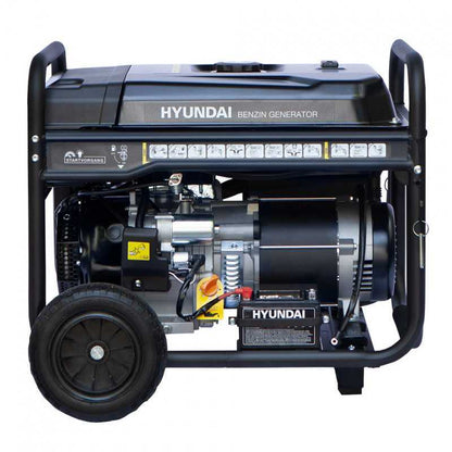 Hyundai Hy10100Lek-T Proff Strømaggregat 8000W - 400V & 230V 1-Fas - Elektrisk Start - Bensin - inkl. kl shown in detail view