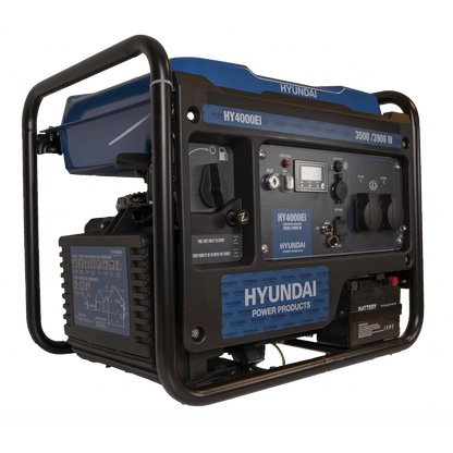 HYUNDAI HY4000Ei Inverter Aggregat 3900W - Fjernkontroll og ATS
