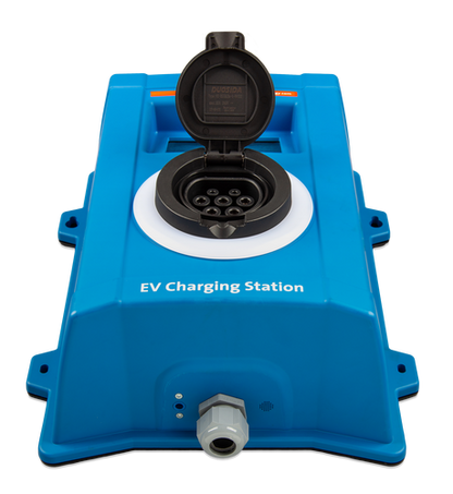 Victron Ev Charging Station label detail