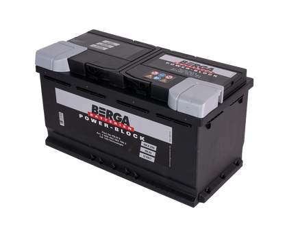 Berga Power Block 12V 100Ah 830Cca shown in detail view