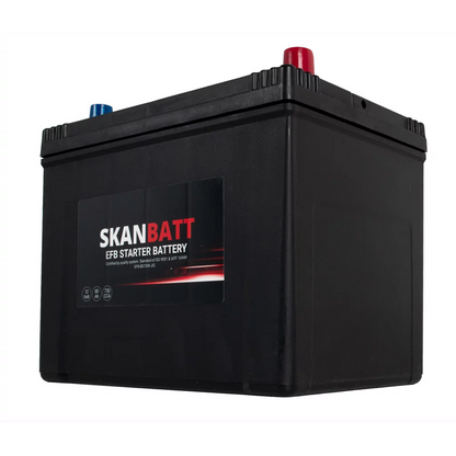 SKANBATT EFB Startbatteri 12V 80AH 730CCA (260x174x225mm) +R