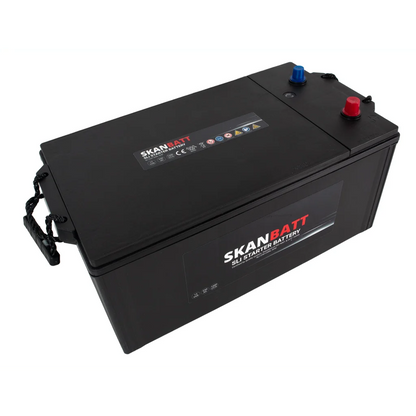 SKANBATT SLI SHD Startbatteri 12V 230AH 1200CCA (518x276x218mm) +L