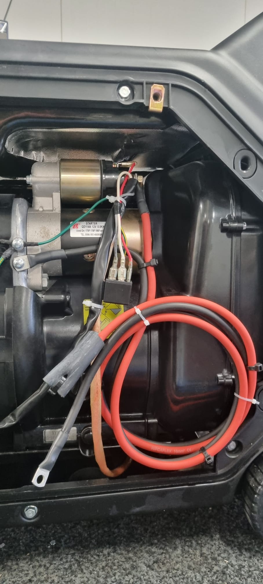 Batteripakke til bensin aggregat standard - Image 2