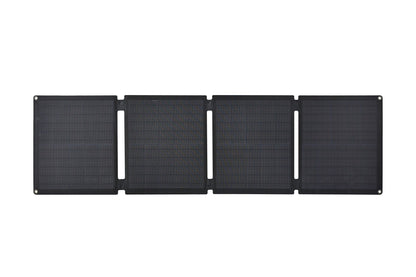 Skanbatt 'Alt I Ett' Bærbart Solcellepanel 60W (4X15W) shown in angle view