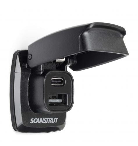 Scanstrut Dual USB-C og USB-A Kontakt Sprutsikker - Image 2