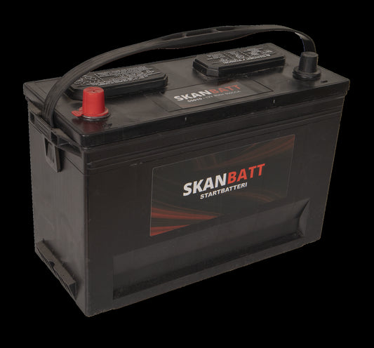 SKANBATT MF50-600 Startbatteri 12V 80AH 600CCA (343x127x234/254) +venstre - Image 1