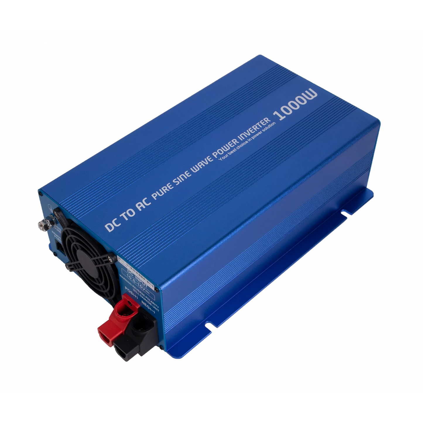 Inverter 12V 1000W Ren Sinus M/Fjernkontroll