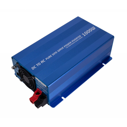 Inverter 12V 1000W Ren Sinus M/Fjernkontroll
