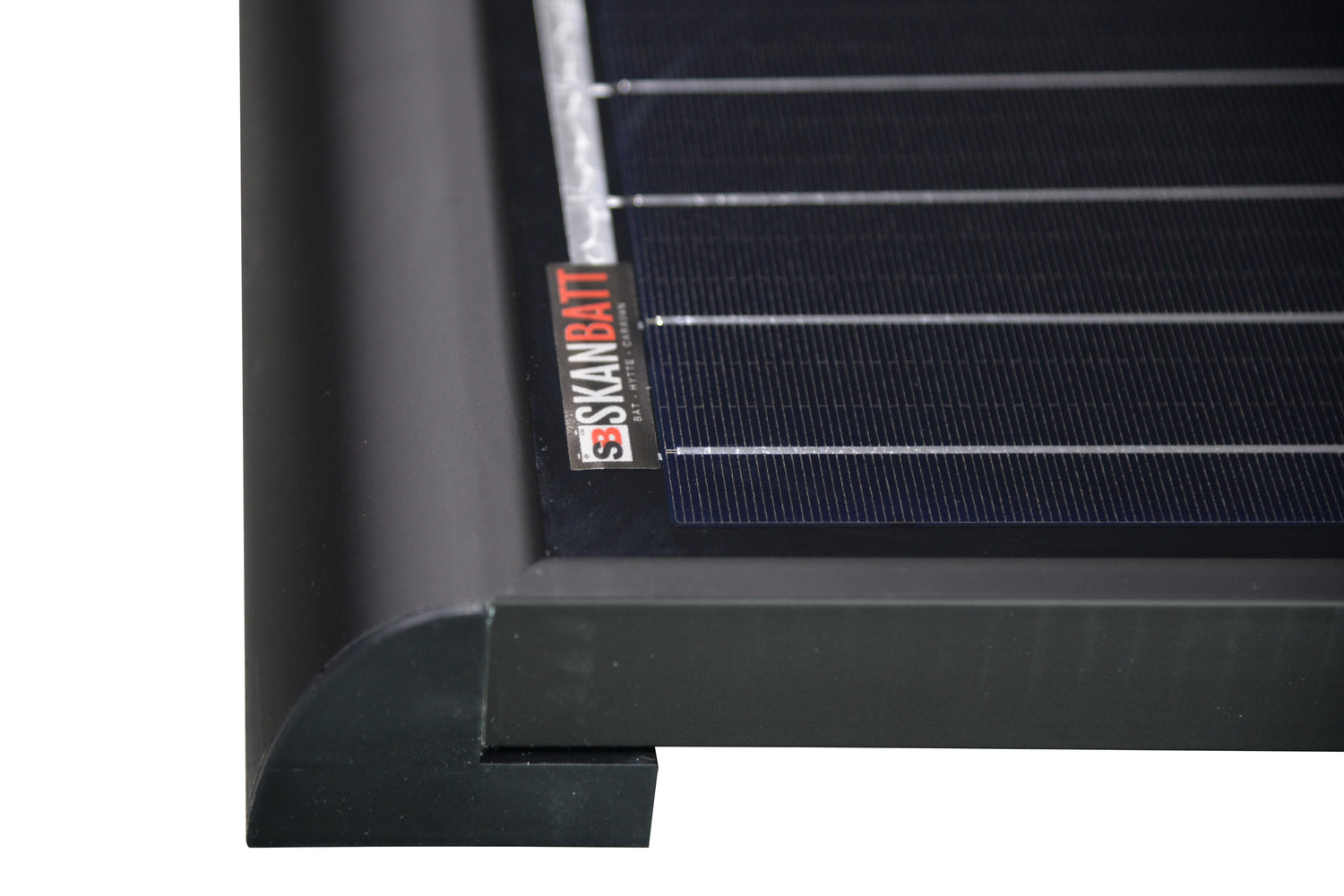 Skanbatt Aero 200W Panel Med 7M Kabel Og Spoilere For Enkel Montering shown in product view