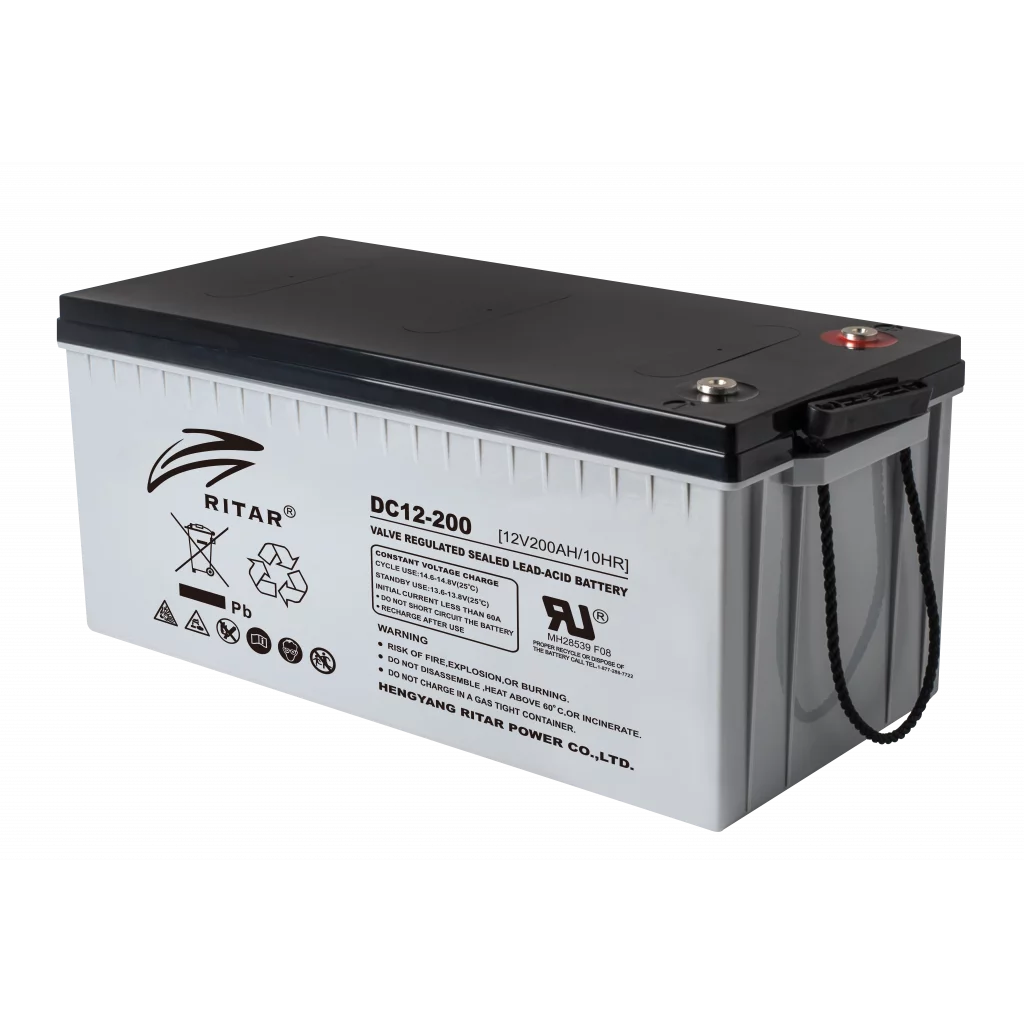 ritar-agm-deep-cycle-batteri-12v-200ah-c10-522x240x219mm-hoyre