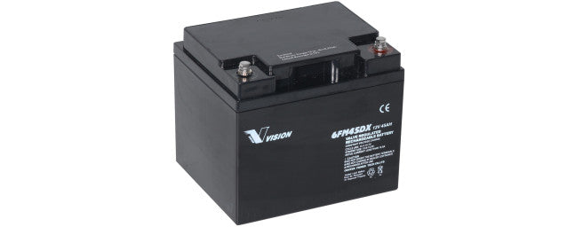 VISION 12V 45Ah AGM FM