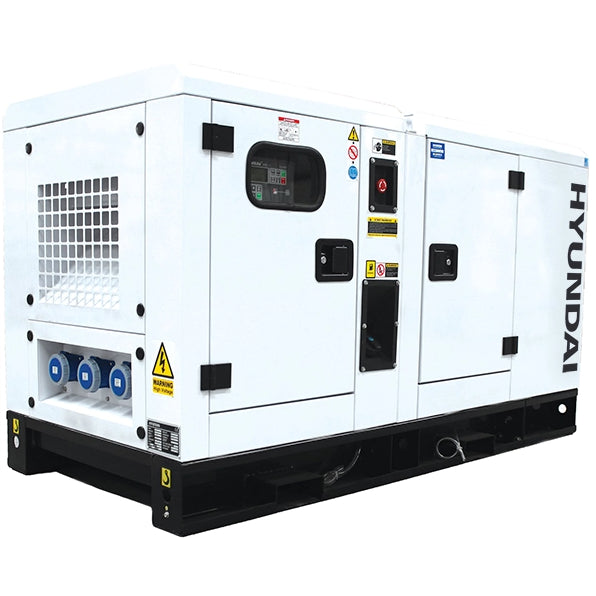 HYUNDAI DHY22KSE Diesel strømaggregat 22kVA 400V 3-fase - 1500RPM - Vannkjølt - Image 1