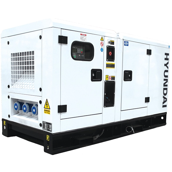 Hyundai Dhy22Kse Diesel Strømaggregat 22Kva 400V 3-Fase - 1500Rpm - Vannkjølt