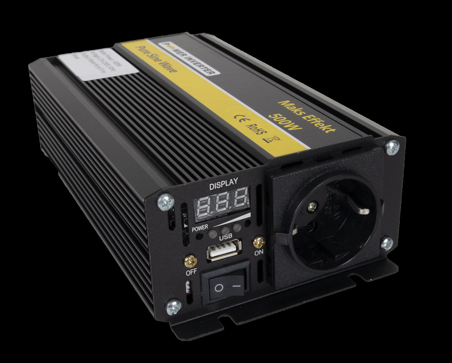 POWER Inverter 12V 500W Ren Sinus - Image 3