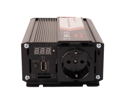 Skanbatt Inverter 12V 600W Ren Sinus shown in detail view