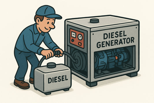 Tilkobling til ekstern tank Hyundai aggregat 3000RPM (kun diesel) kit m/montering