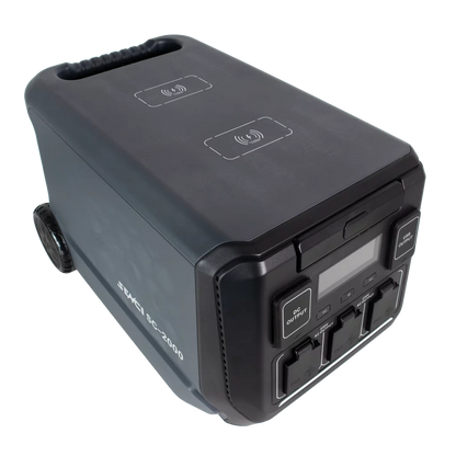 SENCI Lithium LPS 1843Wh Power Station med 2000W (4000W) sinus inverter