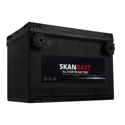 SKANBATT SLI Startbatteri 12V 70AH 770CCA (260x174x185mm) +L