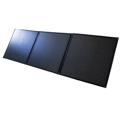 Skanbatt Sammenleggbart Solcellepanel 180W M/Regulator (Smb -180W ) shown in angle view