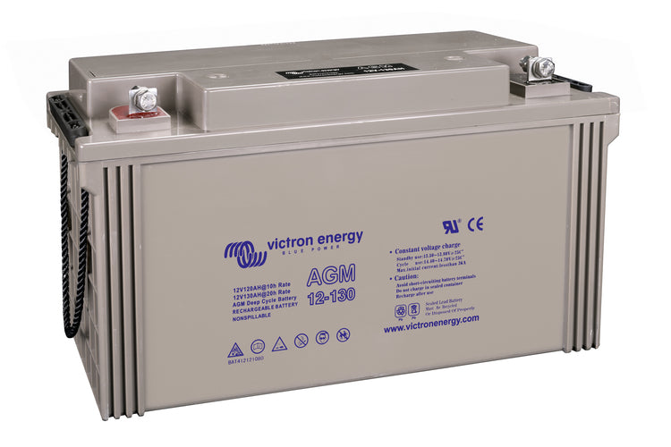 VICTRON  AGM Batteri 12V 130Ah Deep Cycle - Image 2