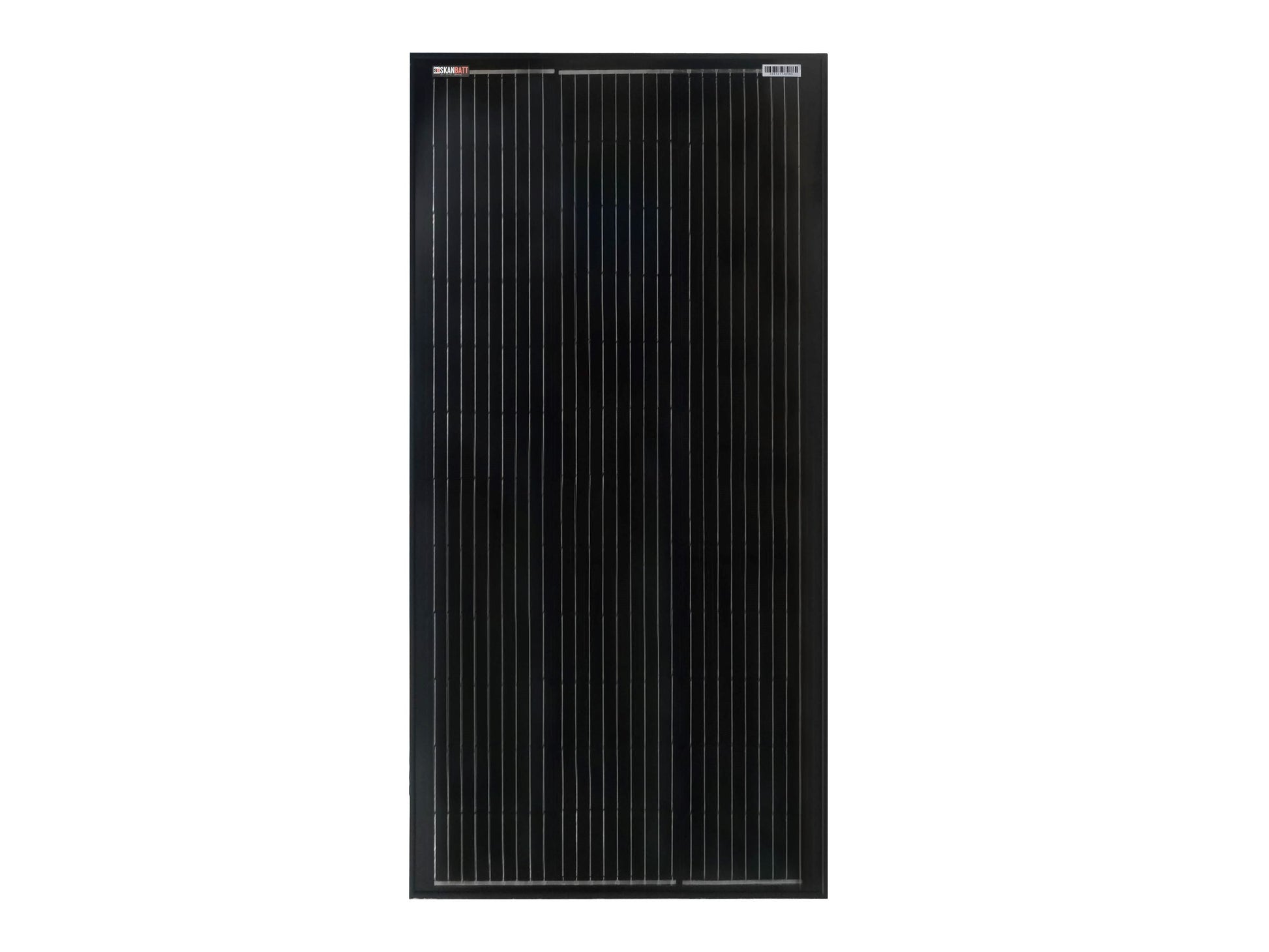 SKANBATT Solcellepanel 200W - All Black - Slim Mono - PERC - 1895x550x35mm - Image 1