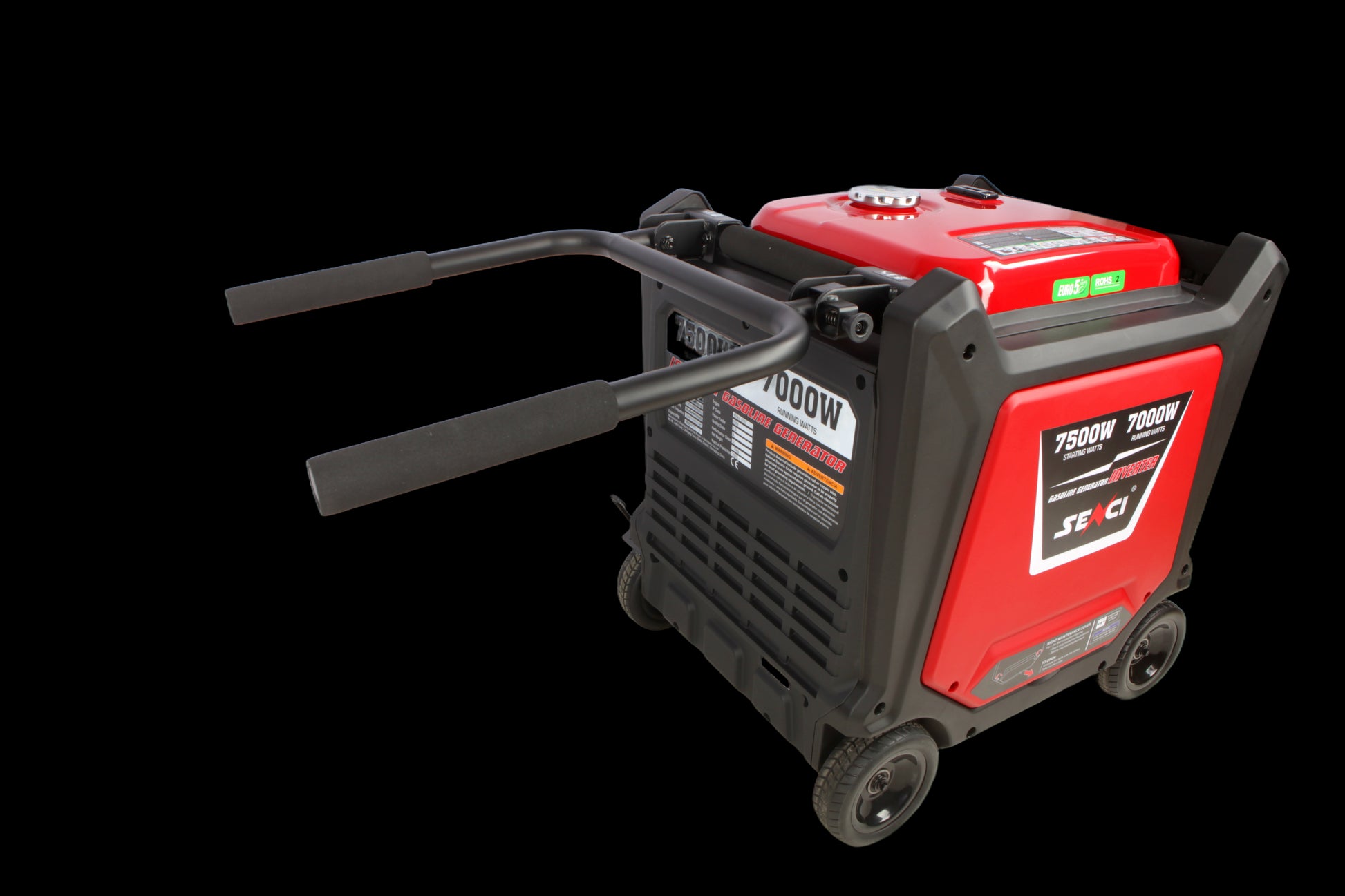 SENCI SC8000i Inverter Aggregat - Bensin - Max 7500W - ATS - Elektrisk start - Image 6